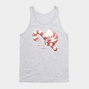 Candy Cane Chameleon Tank Top